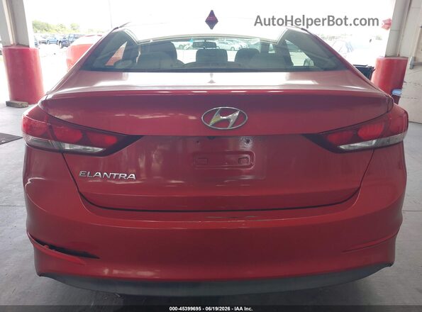 5NPD84LF9JH374855 2018 HYUNDAI ELANTRA Red 