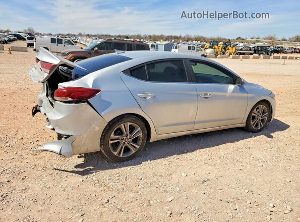 5NPD84LF9JH376184 2018 HYUNDAI ELANTRA Silver 