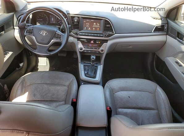 5NPD84LF9JH376184 2018 HYUNDAI ELANTRA Silver 