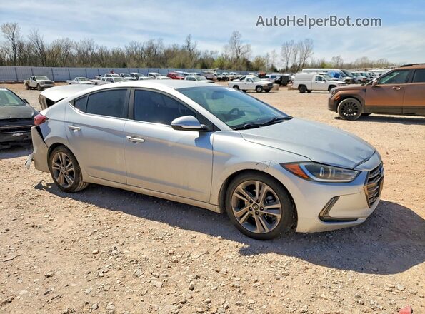 5NPD84LF9JH376184 2018 HYUNDAI ELANTRA Silver 