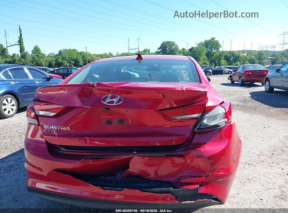 5NPD84LF9JH379165 2018 HYUNDAI ELANTRA Red 