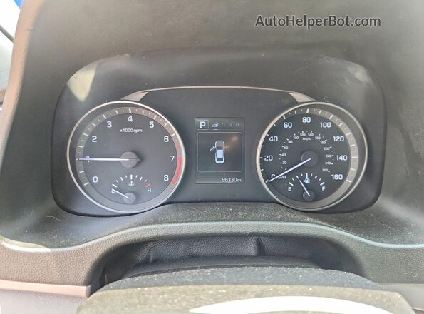 5NPD84LF9JH393969 2018 HYUNDAI ELANTRA Gray Вид щитка приладів