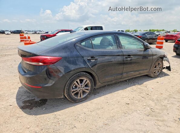 5NPD84LF9JH393969 2018 HYUNDAI ELANTRA Gray Задня права чверть