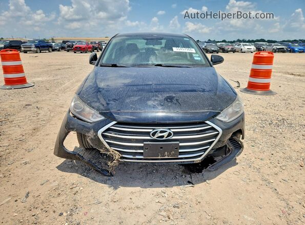 5NPD84LF9JH393969 2018 HYUNDAI ELANTRA Gray Вид спереду