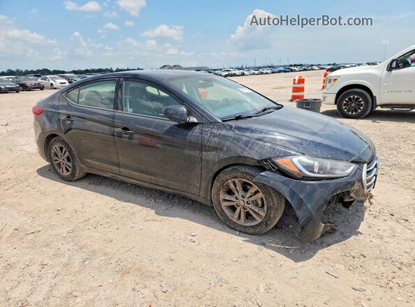 5NPD84LF9JH393969 2018 HYUNDAI ELANTRA Gray Передня права чверть