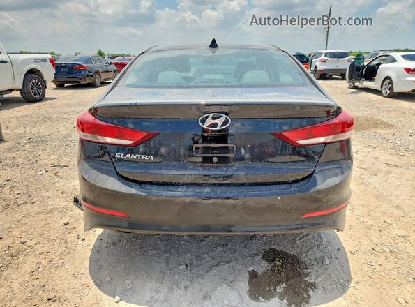 5NPD84LF9JH393969 2018 HYUNDAI ELANTRA Gray Вид ззаду