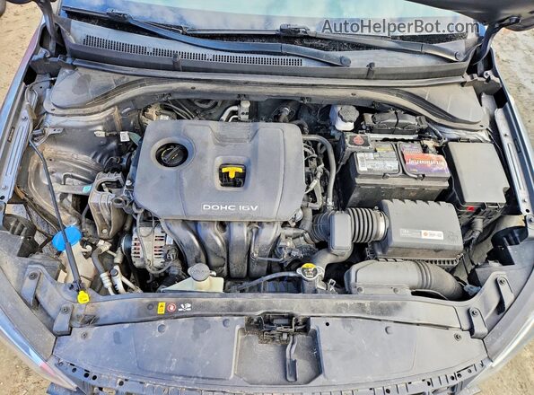 5NPD84LF9JH394698 2018 HYUNDAI ELANTRA Gray Rear interior view