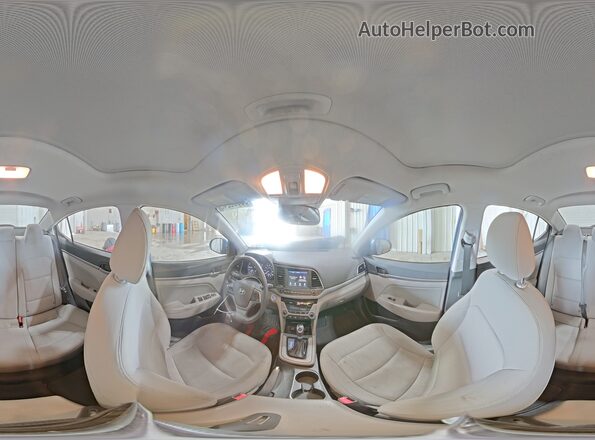 5NPD84LF9JH396645 2018 HYUNDAI ELANTRA Blue Вид наклейки з VIN-кодом