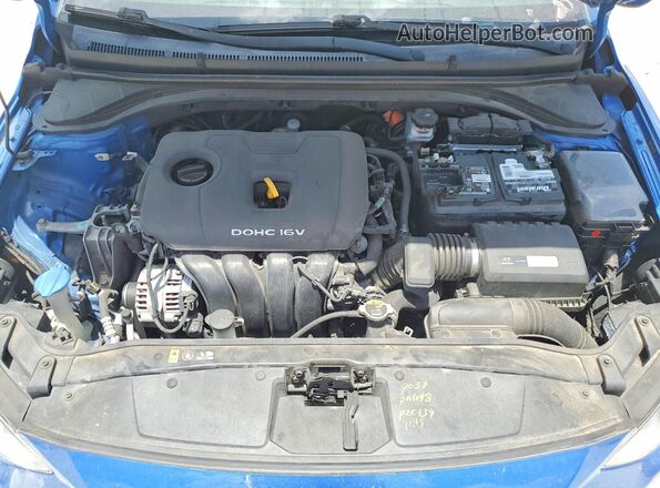 5NPD84LF9JH401259 2018 HYUNDAI ELANTRA Blue Vista interior trasera