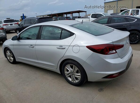 5NPD84LF9KH426275 2019 HYUNDAI ELANTRA Silver Задня ліва чверть