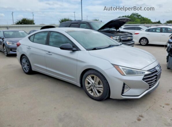 5NPD84LF9KH426275 2019 HYUNDAI ELANTRA Silver Передня права чверть