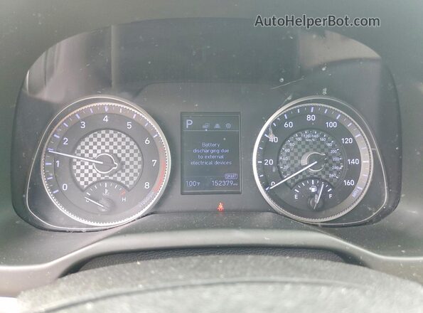 5NPD84LF9KH426275 2019 HYUNDAI ELANTRA Silver Вид щитка приладів