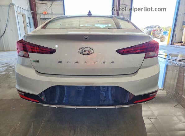 5NPD84LF9KH428172 2019 HYUNDAI ELANTRA Silver Vista trasera