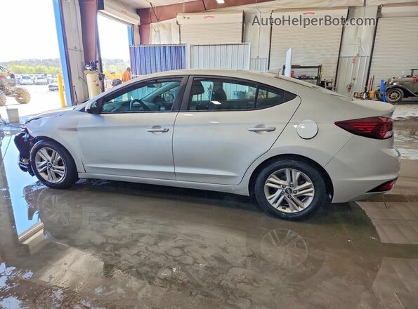 5NPD84LF9KH428172 2019 HYUNDAI ELANTRA Silver Trasero izquierdo