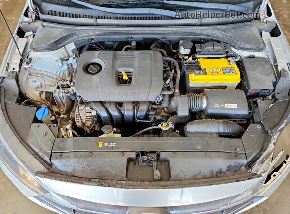 5NPD84LF9KH428172 2019 HYUNDAI ELANTRA Silver Vista interior trasera