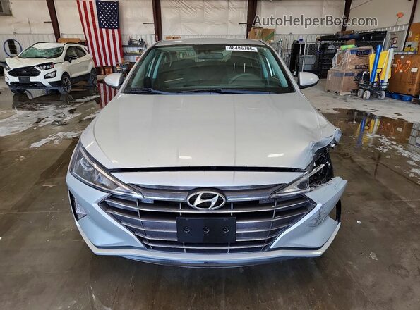 5NPD84LF9KH428172 2019 HYUNDAI ELANTRA Silver Vista frontal