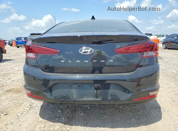 5NPD84LF9KH469904 2019 HYUNDAI ELANTRA Black Вид ззаду