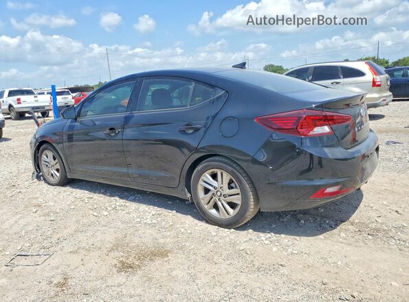 5NPD84LF9KH469904 2019 HYUNDAI ELANTRA Black Задня ліва чверть