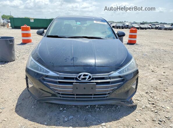 5NPD84LF9KH469904 2019 HYUNDAI ELANTRA Black Вид спереду