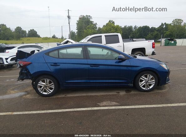 5NPD84LF9LH512204 2020 HYUNDAI ELANTRA Blue Widok wnętrza 360 stopni