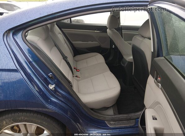 5NPD84LF9LH512204 2020 HYUNDAI ELANTRA Blue Widok naklejki z numerem VIN