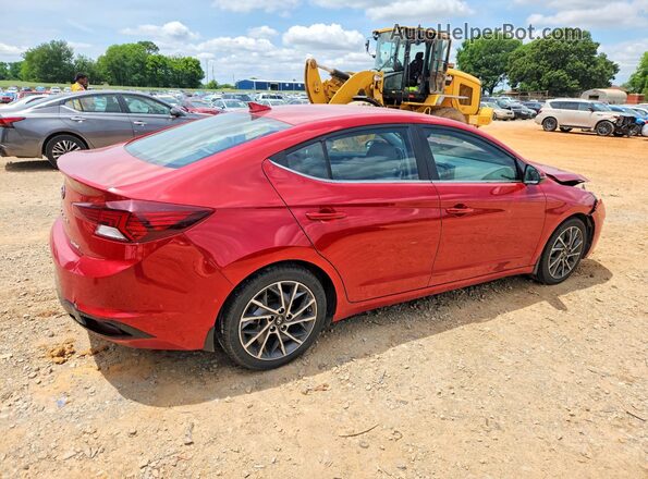 5NPD84LF9LH515300 2020 HYUNDAI ELANTRA Красный Задняя правая четверть