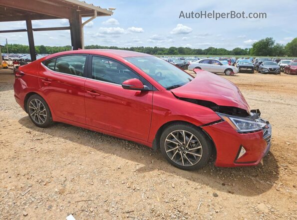 5NPD84LF9LH515300 2020 HYUNDAI ELANTRA Красный Передняя правая четверть