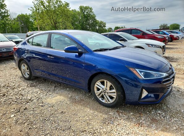 5NPD84LF9LH524126 2020 HYUNDAI ELANTRA Blue 