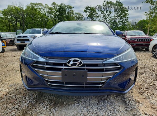 5NPD84LF9LH524126 2020 HYUNDAI ELANTRA Blue 
