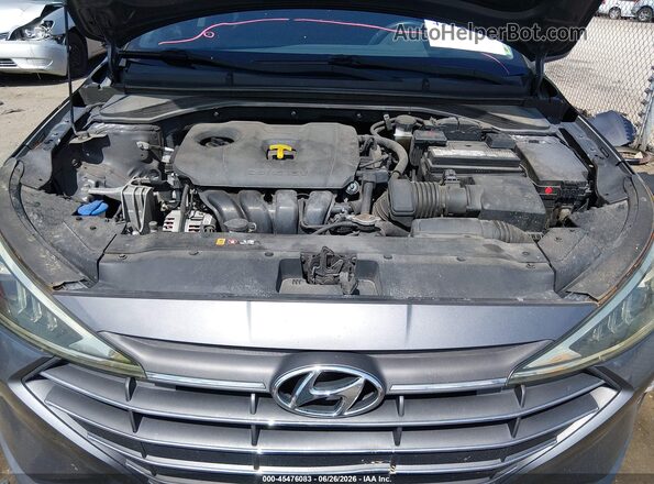 5NPD84LF9LH537569 2020 HYUNDAI ELANTRA Gray Հետևի տեսք