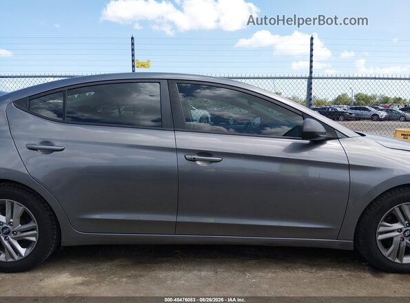 5NPD84LF9LH537569 2020 HYUNDAI ELANTRA Gray Սալոնի 360 աստիճան տեսք