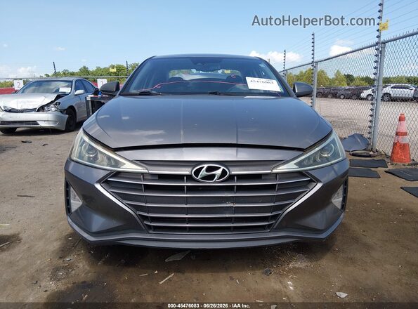 5NPD84LF9LH537569 2020 HYUNDAI ELANTRA Gray Սալոնի հետևի տեսք