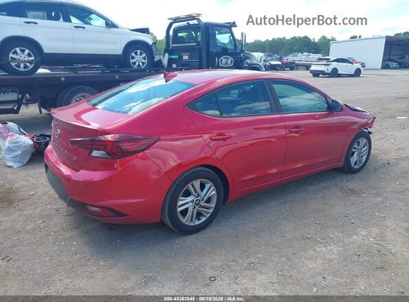 5NPD84LF9LH552430 2020 HYUNDAI ELANTRA Red Tył prawy