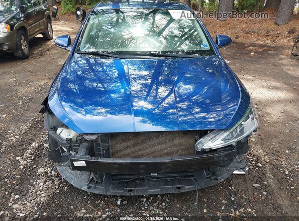 5NPD84LF9LH575285 2020 HYUNDAI ELANTRA Blue Вид спереду