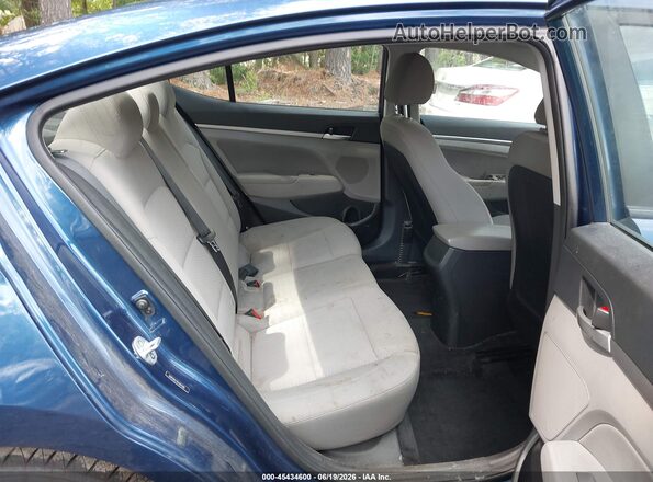 5NPD84LF9LH575285 2020 HYUNDAI ELANTRA Blue Вид наклейки з VIN-кодом