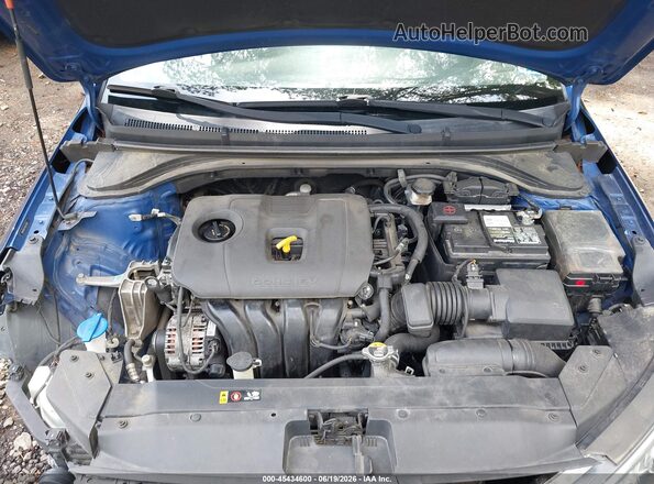 5NPD84LF9LH575285 2020 HYUNDAI ELANTRA Blue Вид ззаду