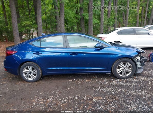 5NPD84LF9LH575285 2020 HYUNDAI ELANTRA Blue Панорамний вид салону 360°