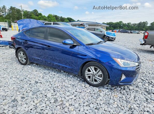 5NPD84LF9LH580163 2020 HYUNDAI ELANTRA Blue 