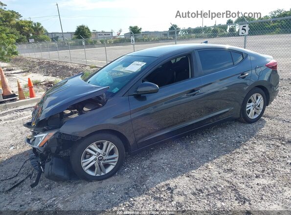 5NPD84LF9LH583001 2020 HYUNDAI ELANTRA Gray Передня ліва чверть