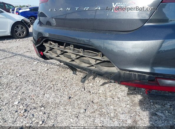 5NPD84LF9LH583001 2020 HYUNDAI ELANTRA Gray Вид спереду