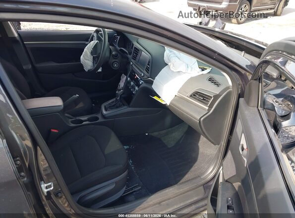 5NPD84LF9LH583001 2020 HYUNDAI ELANTRA Gray Вид салону спереду