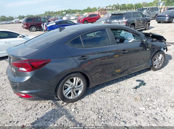 5NPD84LF9LH583001 2020 HYUNDAI ELANTRA Gray Задня права чверть