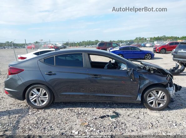 5NPD84LF9LH583001 2020 HYUNDAI ELANTRA Gray Вид щитка приладів