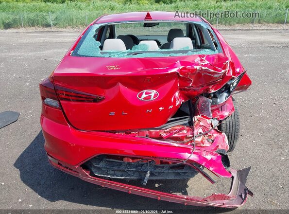 5NPD84LF9LH589851 2020 HYUNDAI ELANTRA Red 