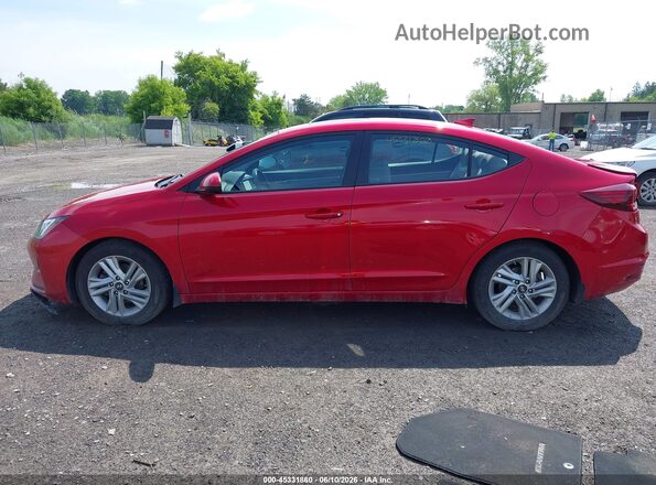 5NPD84LF9LH589851 2020 HYUNDAI ELANTRA Red სალონის 360-გრადუსიანი ხედი