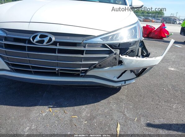 5NPD84LF9LH597139 2020 HYUNDAI ELANTRA White Widok z przodu