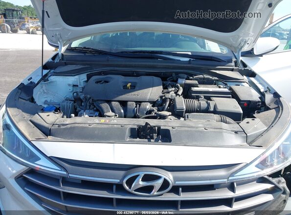 5NPD84LF9LH597139 2020 HYUNDAI ELANTRA White Widok z tyłu