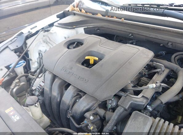 5NPD84LF9LH601495 2020 HYUNDAI ELANTRA White უკანა ხედი