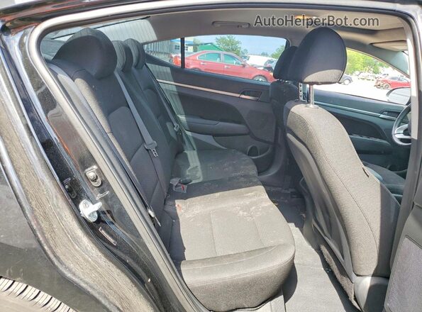 5NPD84LF9LH602632 2020 HYUNDAI ELANTRA Черный Вид задних сидений