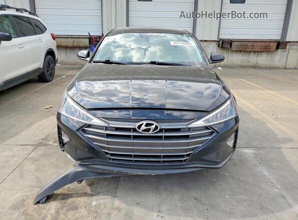 5NPD84LF9LH602632 2020 HYUNDAI ELANTRA Черный Вид спереди